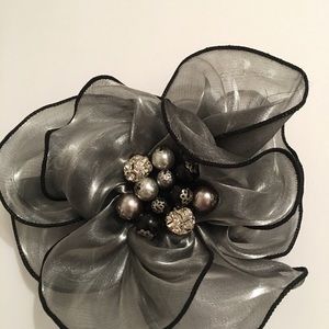 Hair Clip and brooch with beads